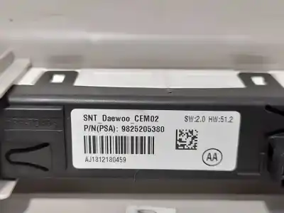 Second-hand car spare part interior light for citroen c4 cactus origins oem iam references 9825205380  