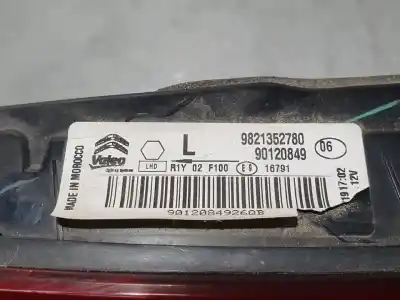 Peça sobressalente para automóvel em segunda mão farolim traseiro esquerdo por citroen c4 cactus origins referências oem iam 9821352780  90120849