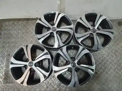 Second-hand car spare part rims set for nissan pulsar (c13) acenta oem iam references  6 , 5x16 5 torn et 40 