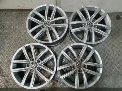 Pièce détachée automobile d'occasion jeu de jantes pour volkswagen golf vii lim. advance bluemotion tech. références oem iam  aluminio 6 , 5x16 5 torn et 46 