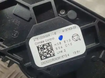 Second-hand car spare part climate control for renault captur ii experience oem iam references 275100936r  41576302