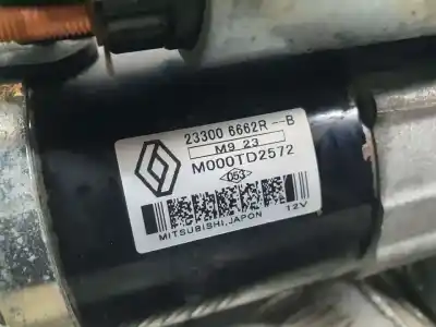 Pezzo di ricambio per auto di seconda mano motorino di avviamento per renault captur ii experience riferimenti oem iam 233006662r  m000td2572