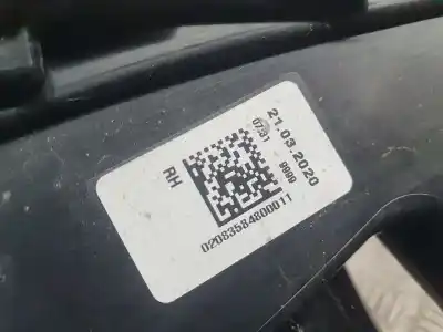 Second-hand car spare part right tailgate light for renault captur ii experience oem iam references 265501234r  02083599900010