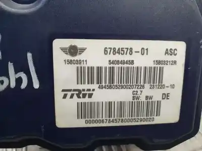 Pezzo di ricambio per auto di seconda mano abs per mini mini (r56) cooper d riferimenti oem iam 678457801  15803911