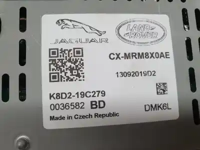 Second-hand car spare part gps navigation system for land rover range rover evoque evoque oem iam references k8d219c279  13092019d2