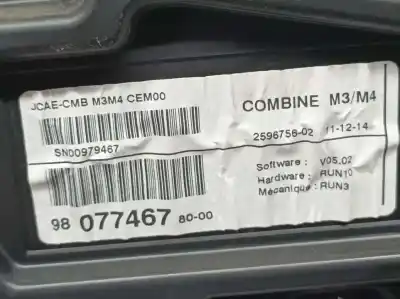 Автозапчасти б/у приборная доска за citroen c-elysée millenium ссылки oem iam 9807746780  259675602