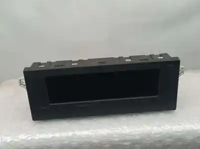 Second-hand car spare part multifunction display for citroen c-elysée millenium oem iam references 9809263580