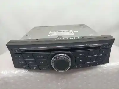Second-hand car spare part audio system / radio cd for citroen c-elysée millenium oem iam references 98075810zd