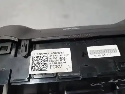 Pezzo di ricambio per auto di seconda mano controllo climatico per kia picanto (ja) gt line riferimenti oem iam 97250g6ck0  ec200hjpeh