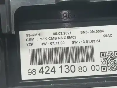 Peça sobressalente para automóvel em segunda mão quadrante por citroen berlingo start m referências oem iam 9842413080  