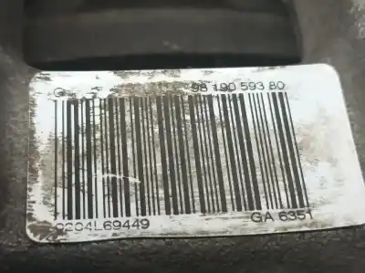 Pezzo di ricambio per auto di seconda mano pinza freno posteriore sinistra per citroen berlingo start m riferimenti oem iam 9819059380  