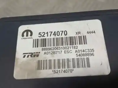 Peça sobressalente para automóvel em segunda mão abs por jeep renegade longitude 4x2 referências oem iam 52174070  54088896