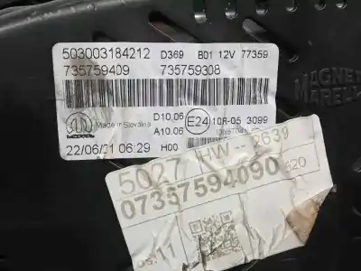 Peça sobressalente para automóvel em segunda mão quadrante por jeep renegade longitude 4x2 referências oem iam 735759409  503003184212