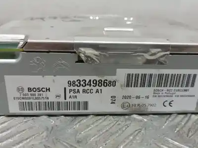 Second-hand car spare part electronic module for peugeot 308 active bussines oem iam references 9833498680  7503900281
