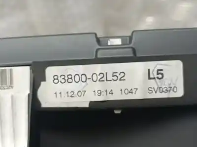 Peça sobressalente para automóvel em segunda mão quadrante por toyota auris básico referências oem iam 8380002l52  