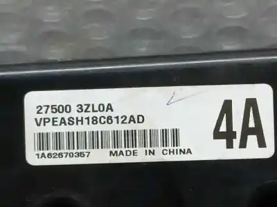 Second-hand car spare part climate control for nissan pulsar (c13) acenta oem iam references 275003zl0a  