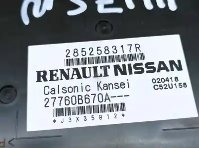 Second-hand car spare part electronic module for dacia sandero comfort oem iam references 285258317r  27760b670a