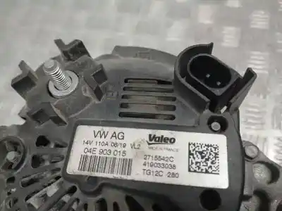 Автозапчастина б/у генератор для audi q2 (gab) 30 tfsi advanced посилання на oem iam 04e903015  tg12c280