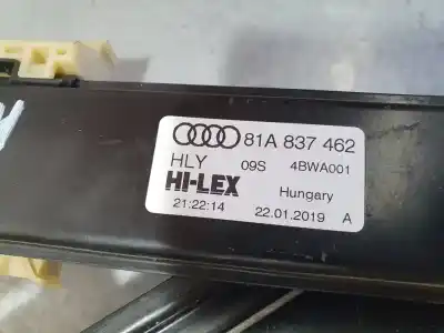 Автозапчасти б/у регулятор стекла переднего правого за audi q2 (gab) 30 tfsi advanced ссылки oem iam 81a837462  4bwa001