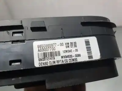 Second-hand car spare part climate control for citroen c4 picasso exclusive oem iam references 9650868977  a83007700