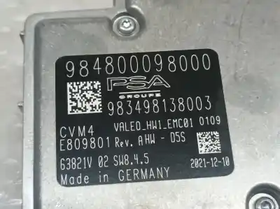 Second-hand car spare part camera for ds 4 ii 1.2 12v puretech oem iam references 984800098000  63821v02