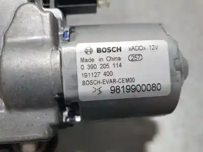 Peça sobressalente para automóvel em segunda mão motor do limpador traseiro por ds 4 ii 1.2 12v puretech referências oem iam 9819900080  0390205114