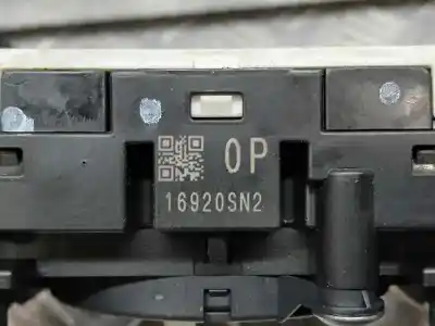 Pezzo di ricambio per auto di seconda mano comando pulito per nissan pulsar (c13) acenta riferimenti oem iam 16920sn2  