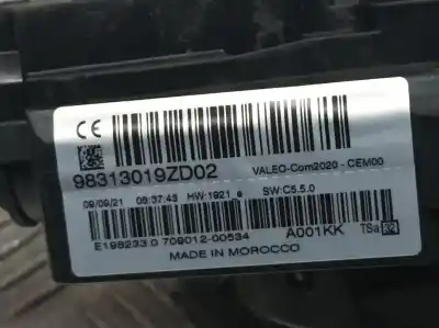 Pezzo di ricambio per auto di seconda mano comando pulito per ds 4 ii 1.2 12v puretech riferimenti oem iam 98313019zd  e198233