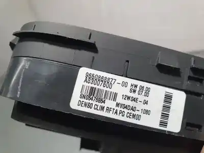 Second-hand car spare part climate control for citroen c4 picasso exclusive oem iam references 9650868877  a83007600