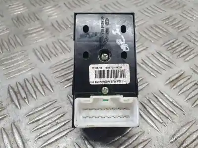 Peça sobressalente para automóvel em segunda mão botão / interruptor elevador vidro dianteiro esquerdo por kia cee´d drive referências oem iam 935701h021  