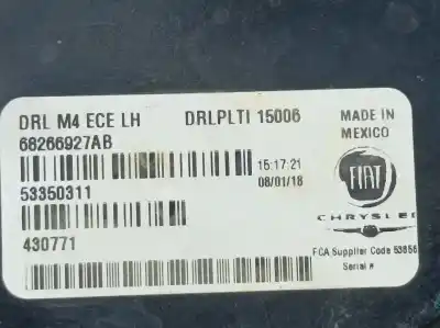 Second-hand car spare part front left headlight for jeep compass ii limited 4x2 oem iam references 53350311  430771 Second-hand car spare part front left headlight for jeep compass ii limited 4x2 oem iam references 53350311  430771
