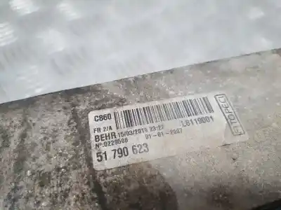 Second-hand car spare part intercooler for citroen nemo basis oem iam references 51790623  l8119001