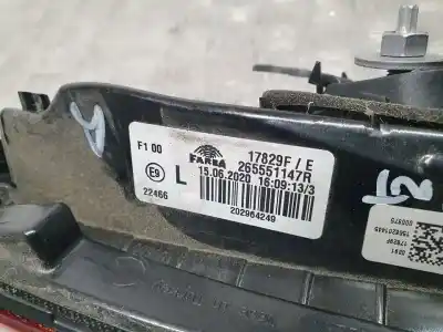 Автозапчастина б/у лівий ход ліхар для renault clio v zen посилання на oem iam 265551147r  17829f