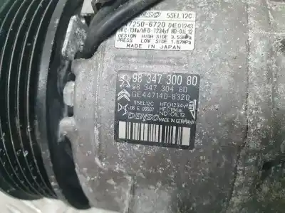 Tweedehands auto-onderdeel airconditioning compressor voor peugeot 208 (p2) active oem iam-referenties 9834730080  4472506720