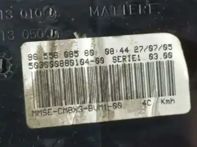 Peça sobressalente para automóvel em segunda mão quadrante por citroen c5 berlina lx (e) referências oem iam 9655608580  503000880104