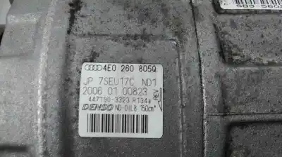 Second-hand car spare part air conditioning compressor for audi q7 (4l) 4.2 v8 32v fsi oem iam references 4e0260805q  4471903323