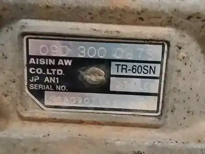 Автозапчасти б/у коробка передач за audi q7 (4l) 4.2 v8 32v fsi ссылки oem iam hph  automatica tiptronic  66ag907199      09d300037s