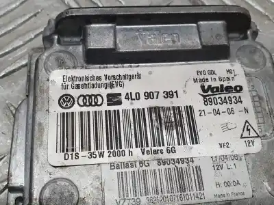 Автозапчастина б/у блок управління світлом для audi q7 (4l) 3.0 tdi посилання на oem iam 4l0907391  89034934