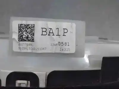 Peça sobressalente para automóvel em segunda mão quadrante por opel zafira tourer expression referências oem iam 600775881  13460581