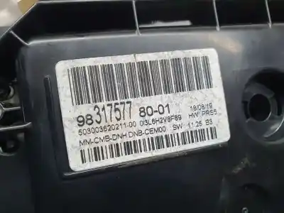 Peça sobressalente para automóvel em segunda mão quadrante por peugeot 508 allure referências oem iam 9831757780  50300362021100