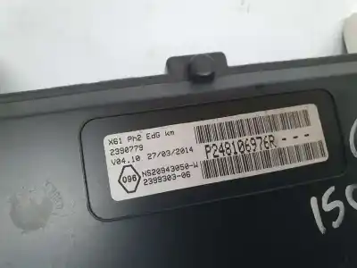 Second-hand car spare part dashboard for renault kangoo emotion oem iam references 248106976r  ns20943050