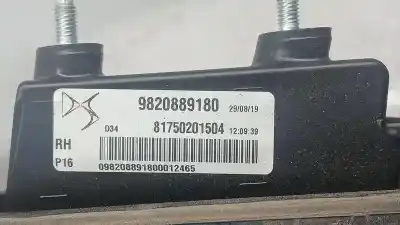 Автозапчасти б/у внутренний правый задний фонарь за ds 3 style ссылки oem iam 9820889180  