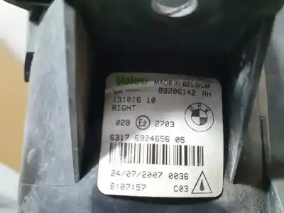 Pezzo di ricambio per auto di seconda mano luce fendinebbia destra per bmw x5 (e70) 3.0d riferimenti oem iam 692465605  89206142