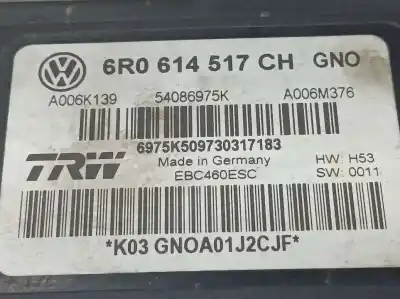 Pezzo di ricambio per auto di seconda mano abs per skoda rapid active riferimenti oem iam 6r0614517ch  54086975k
