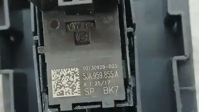 Second-hand car spare part rear right power window switch for skoda rapid active oem iam references 5ja959855a  