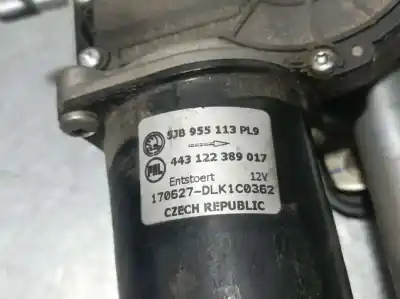 Tweedehands auto-onderdeel ruitenwissermotor voor voor skoda rapid active oem iam-referenties 5jb955113pl9  443122398017