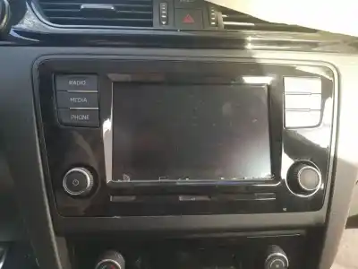 Second-hand car spare part gps navigation system for skoda rapid active oem iam references 5ja035871d  