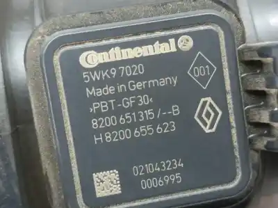 Second-hand car spare part flowmeter for renault trafic combi (ab 4.01) 9 - plazas (l1h1) acristalado combi corto oem iam references 8200651315b  5ek97020
