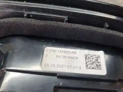 Peça sobressalente para automóvel em segunda mão farolim traseiro esquerdo por ford puma hybrid titanium referências oem iam l1tb13a603ab  