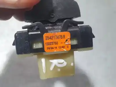 Second-hand car spare part right front power window switch for dacia dokker express ambiance oem iam references 254217475r  10023750